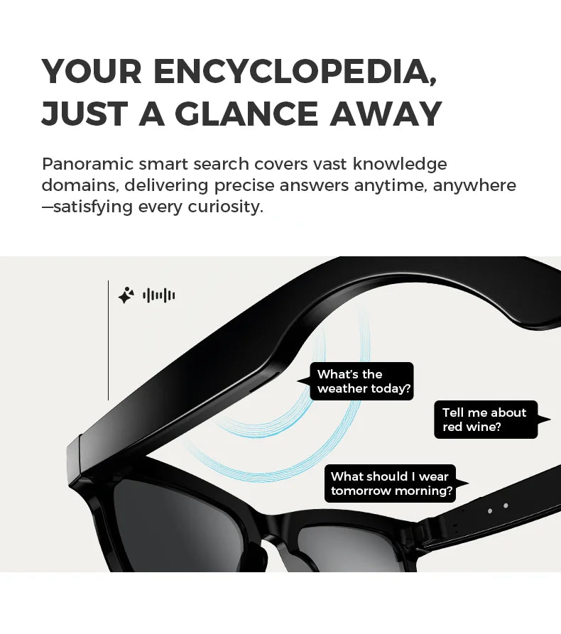 AI Bluetooth Smart Glasses 2